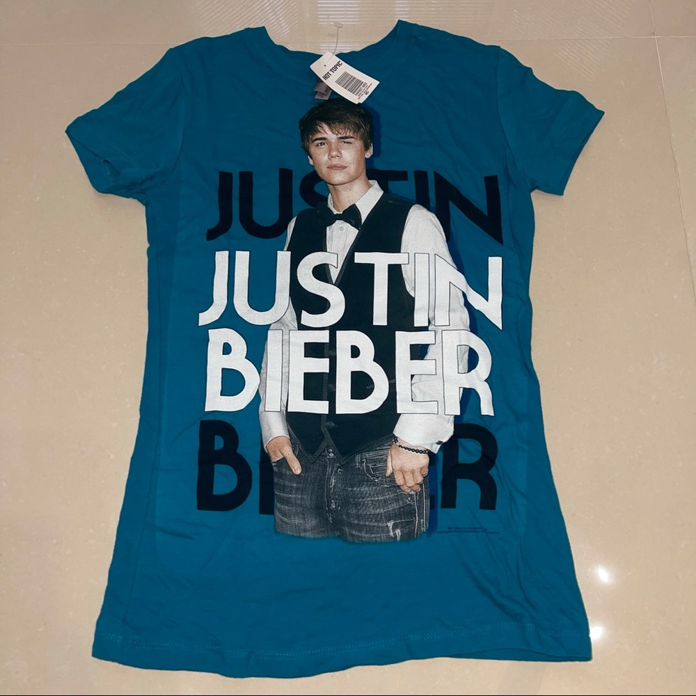 NWT Justin Bieber Hot Topic Shirt